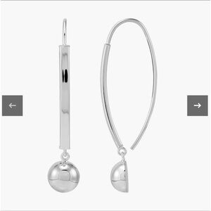 Silpada Pin Drop Earrings nib